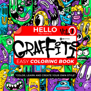Graffiti Coloring Book Vol 1