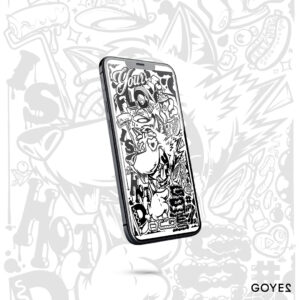 Wallpaper Your Flow Is Hot Dog Black And White