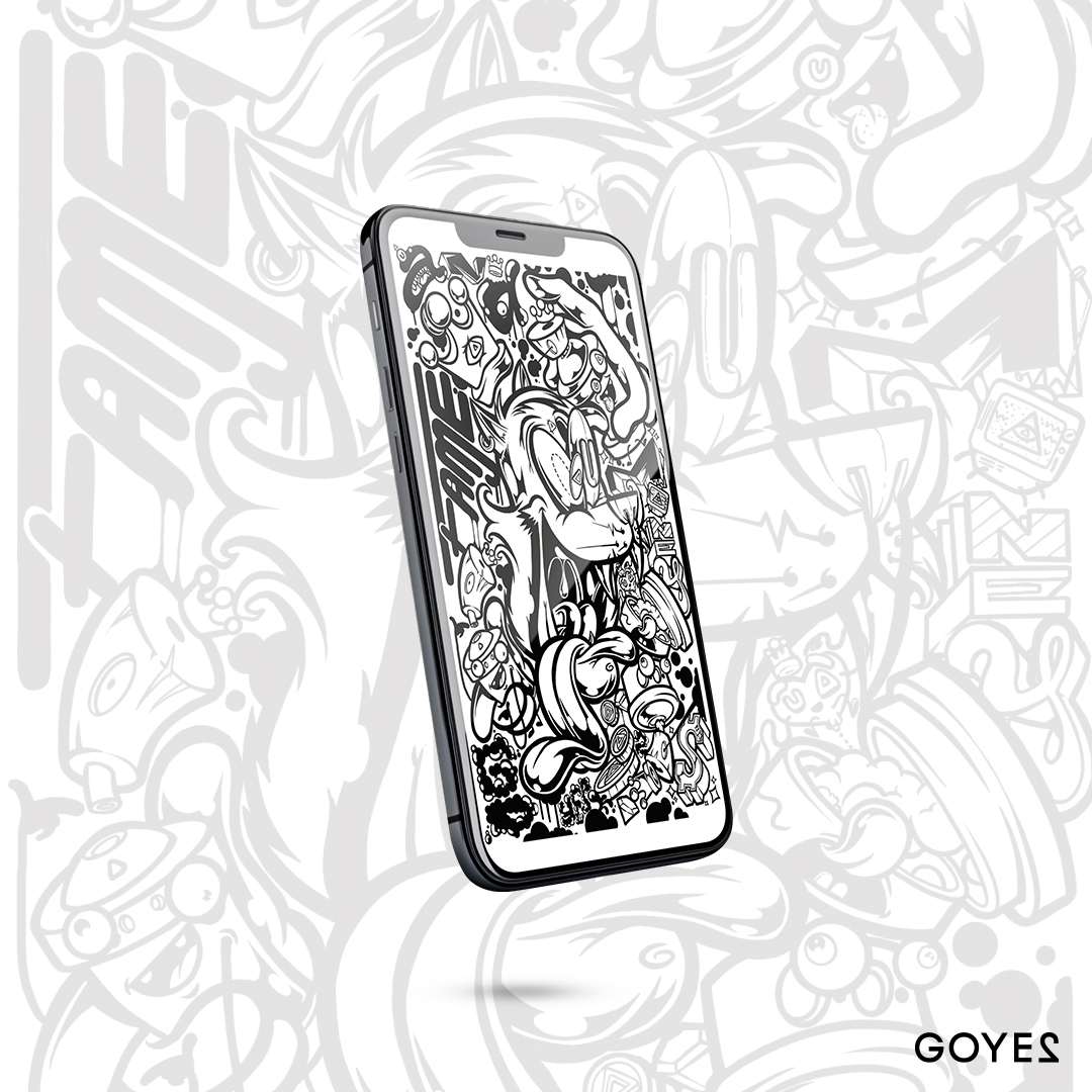 Wallpaper Fame And Money Black And White