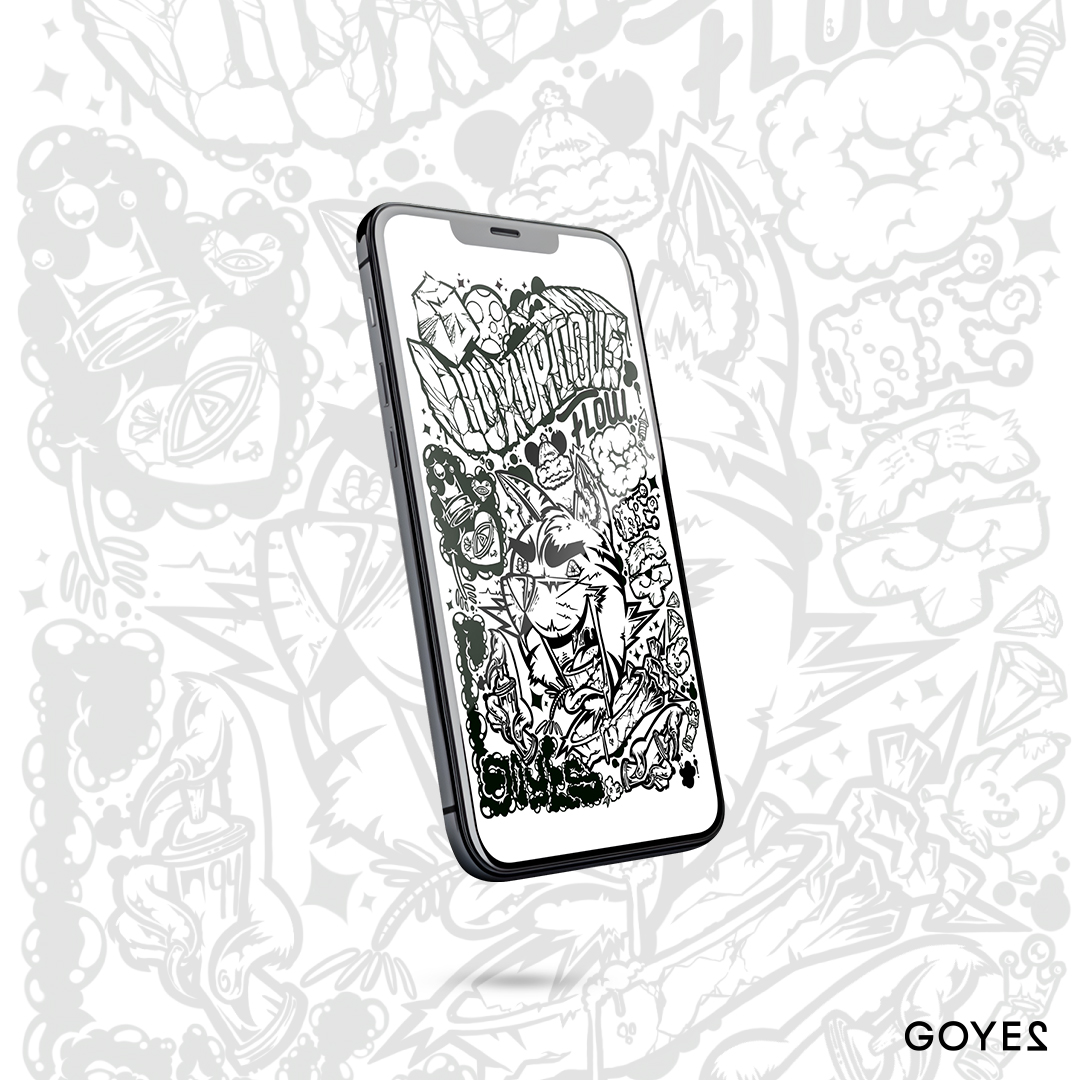 Wallpaper Fuck The Style Black And White