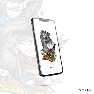 Wallpaper Cat Graffiti Style Color