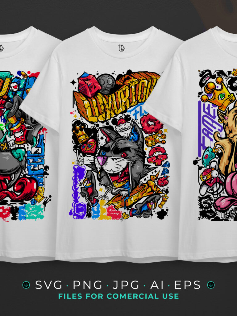 3 Goyes mockup file comercial use