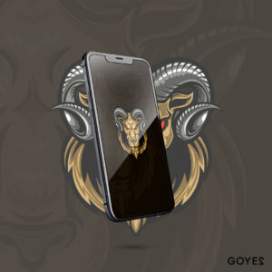 Wallpaper Goat Head Mascot