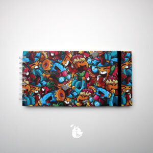 Artistic Journal Professional 150g Sketchbook 13x26 Graffiti Vol 1